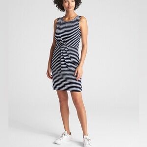 💜Gap Sleeveless Twist-Front Dress size XL